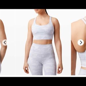 Lululemon Energy bra long line Size 6